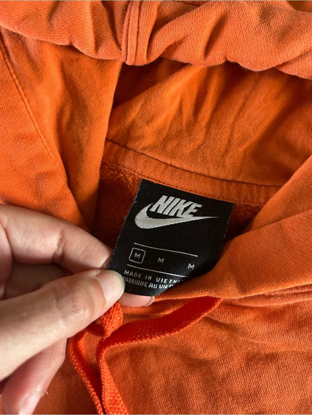 [Nike] Orange Hoodie Men’s